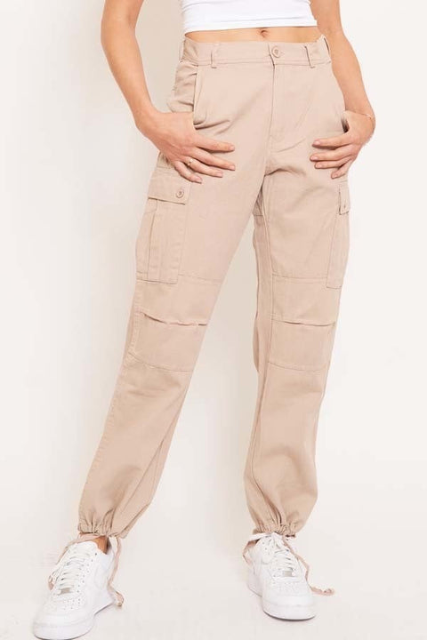 パンツ Burmula : 24FW / TWILL CARGO PANTS (2COLORS) BFMH810SNJ_BLK_1_35ad212c-b9cb
