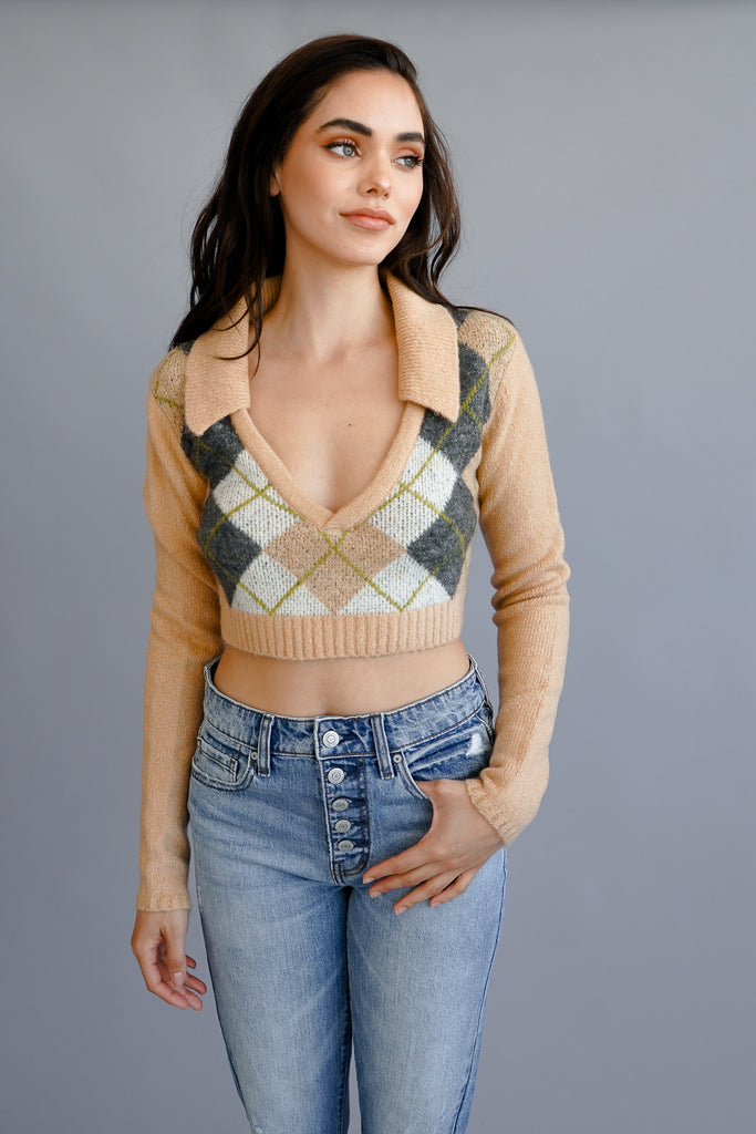 Sarah Cropped Sweater